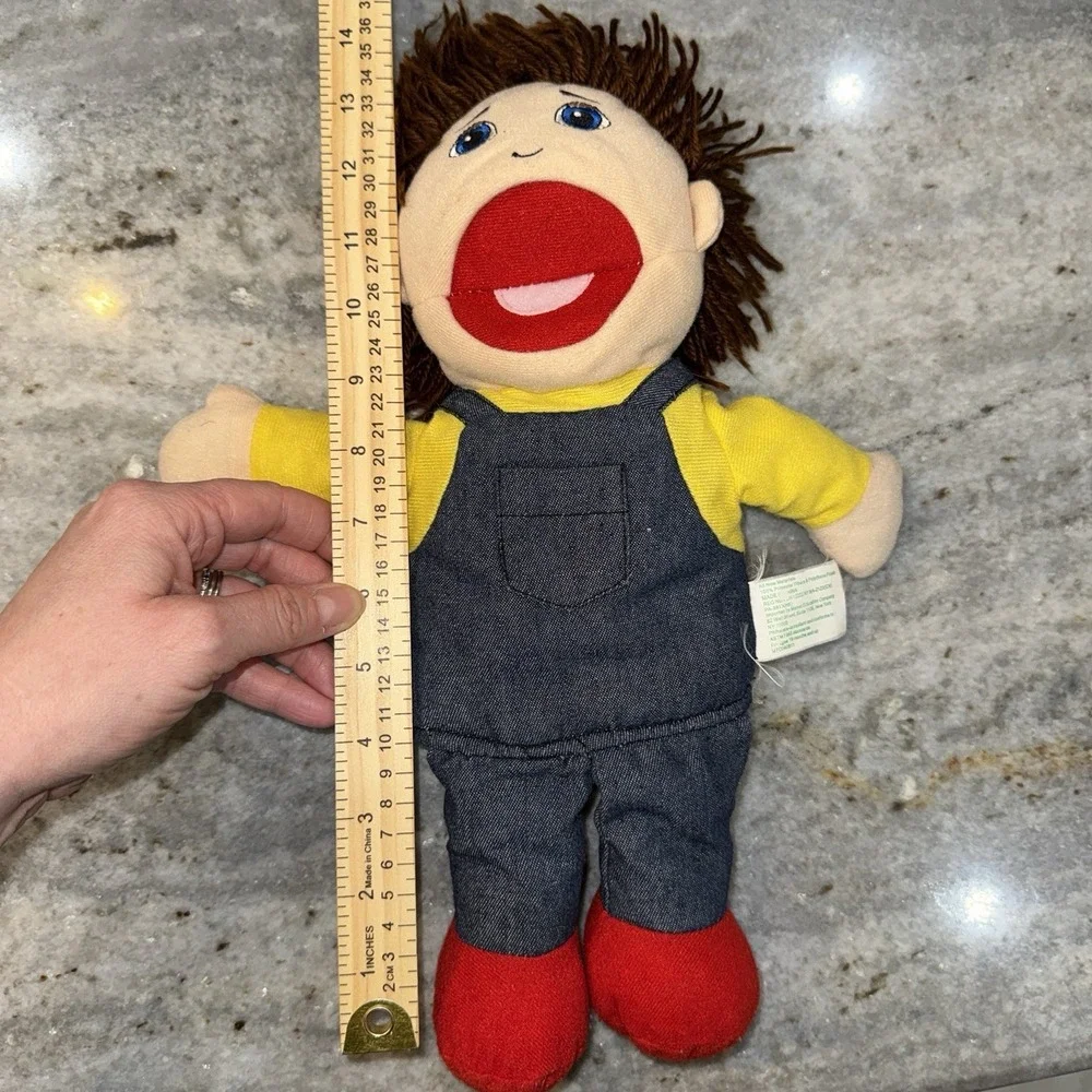 Vintage Lillian Vernon Hand‎ Puppet Rag Doll Soft Body Marvel Education Company